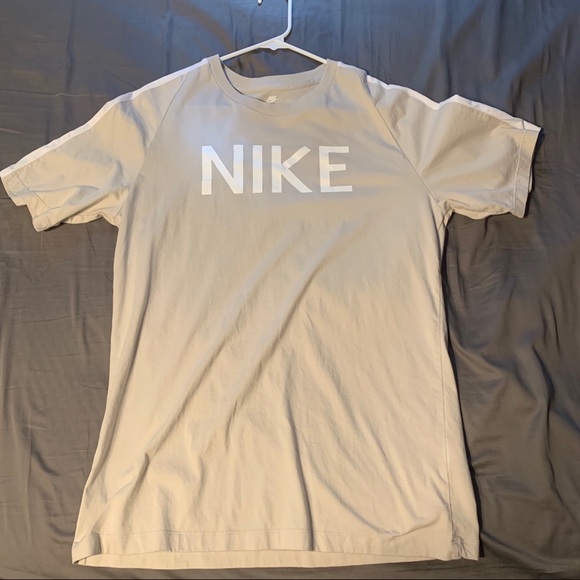 Nike | Shirts | Mens Cream Nike Tshirt 